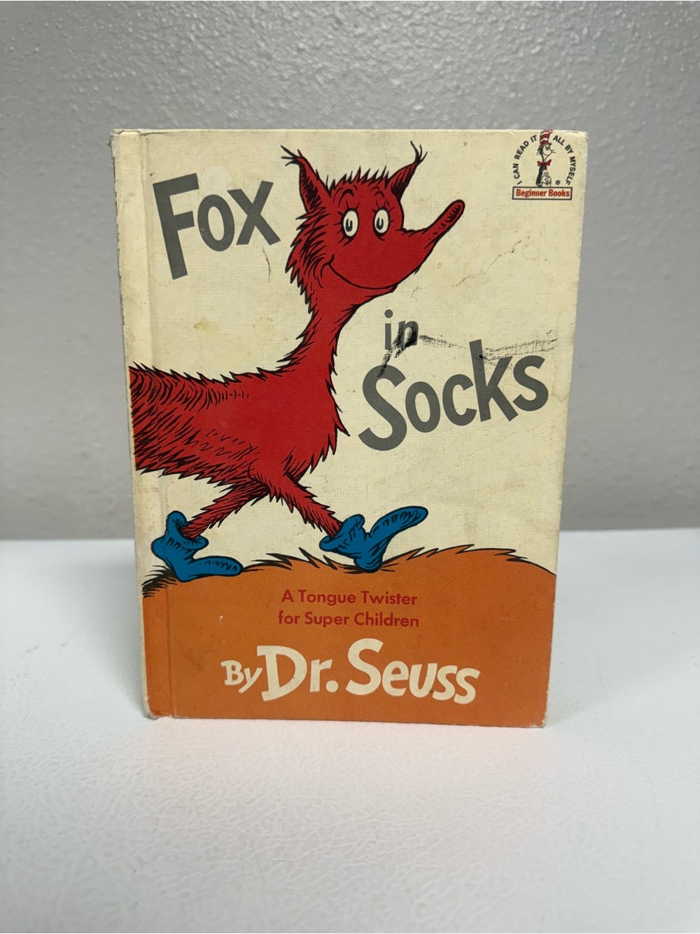 Dr Suess 1965 Fox in Socks Vintage Children’s Book Classic Book Club Edition